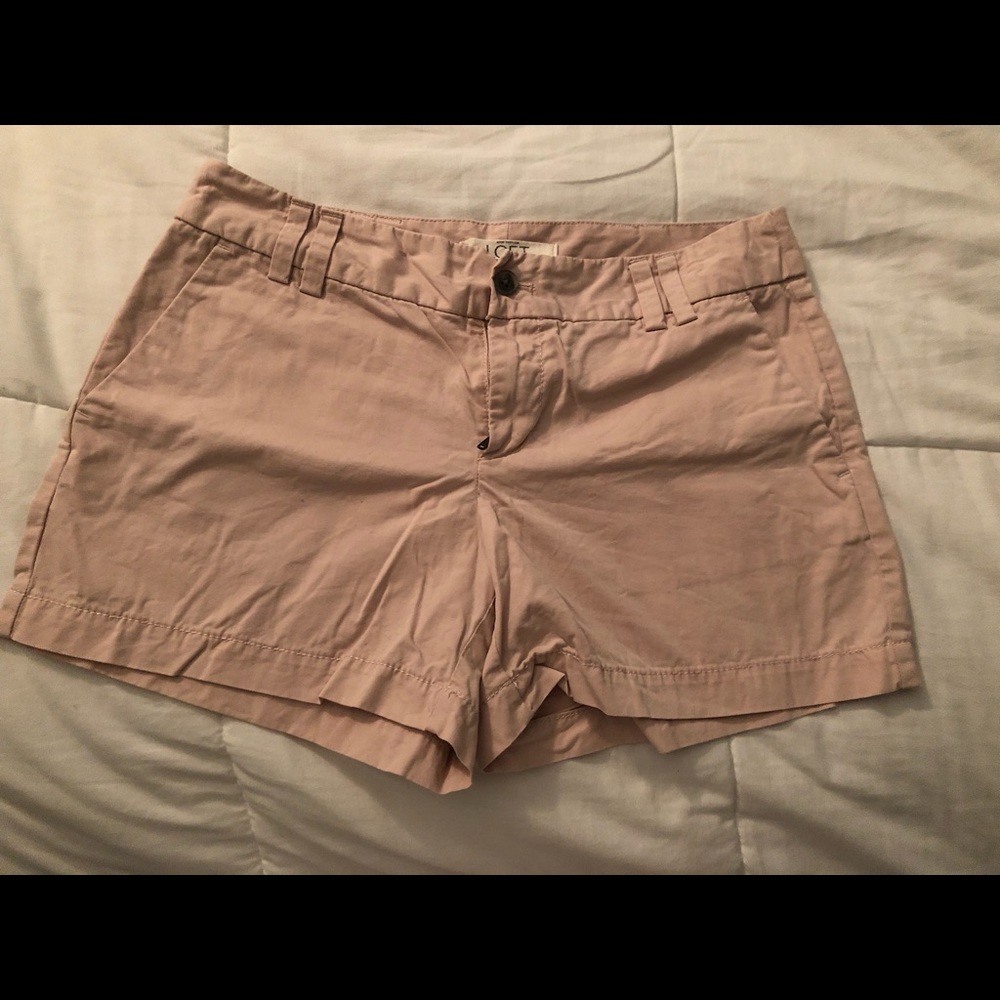 Loft (Ann Taylor) Blush Pink Shorts